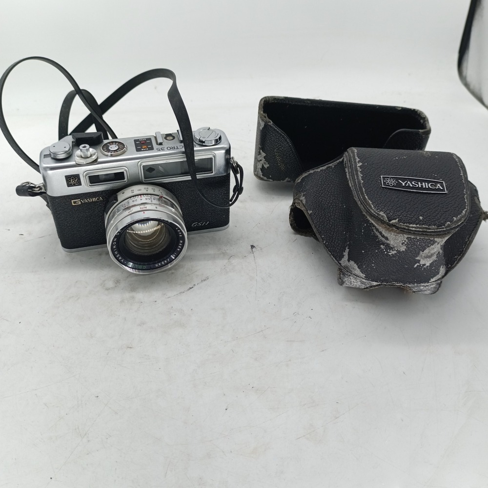 Yashica Electro 35 GSN Rangefinder Camera 45mm f1.7 Lens Vintage Untested   r3